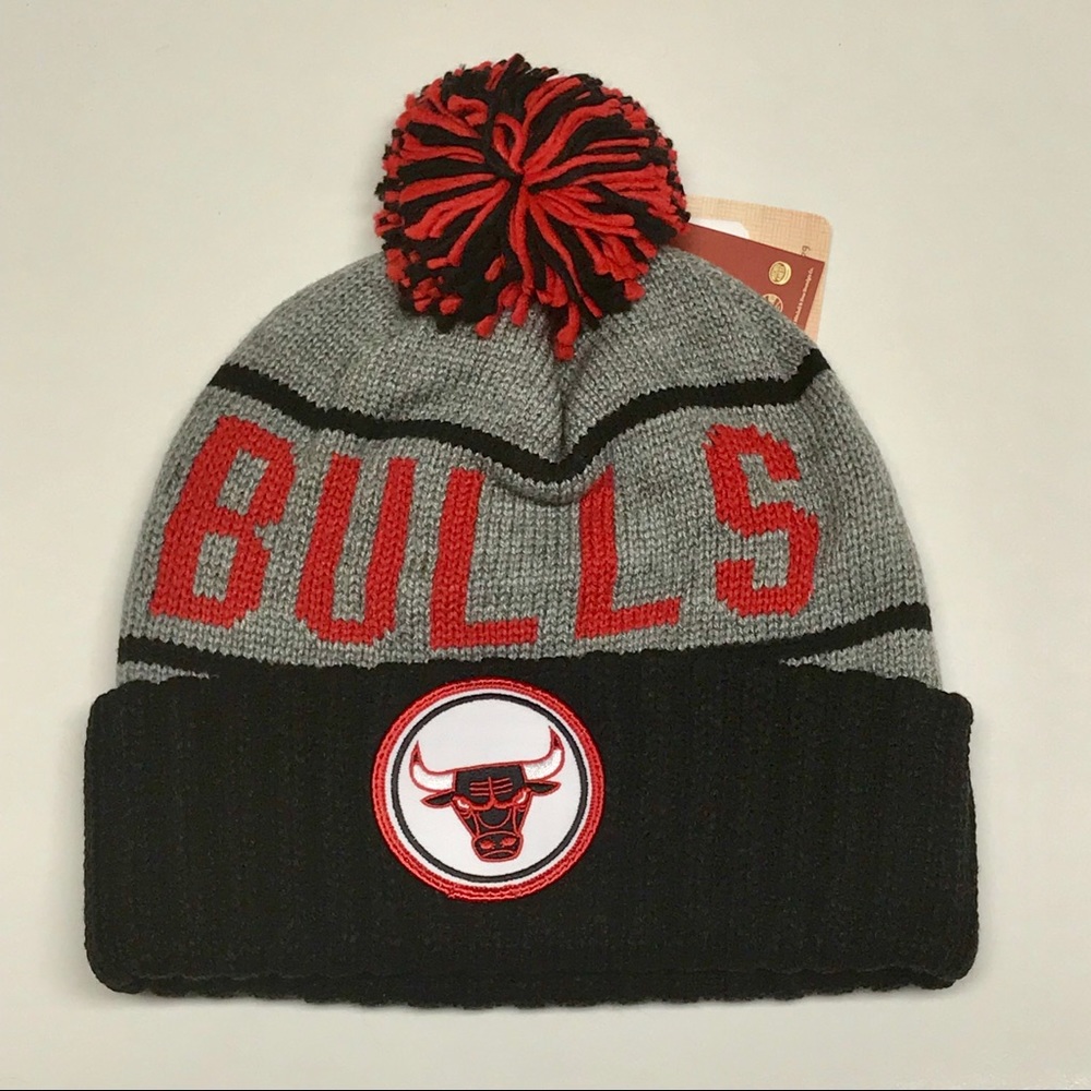 Chicago Bulls Mitchell and Ness beanie